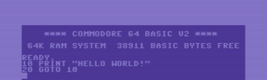 COMMODORE 64 BASIC V2